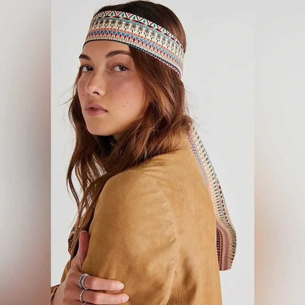 Dreamcatcher Soft Headband By NamJosh At Free People, -Aztec Print